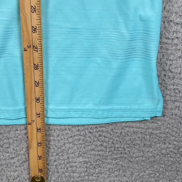 Under Armour Loose Catalyst Heatgear Golf Polo Shirt Men's 2XL Blue Causal - Picture 8 of 10